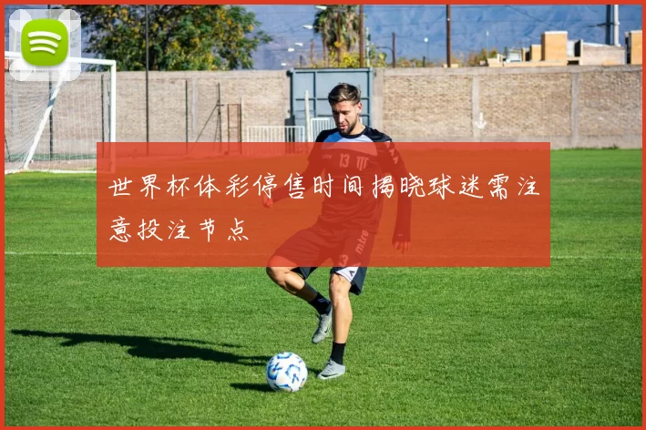 世界杯体彩停售时间揭晓球迷需注意投注节点