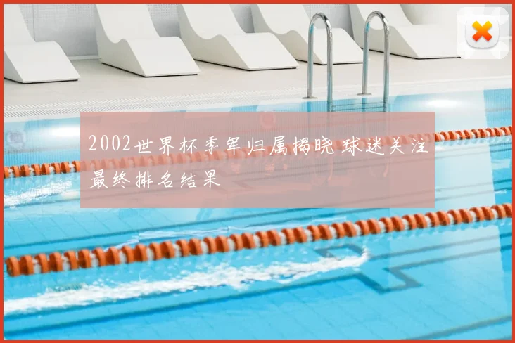 2002世界杯季军归属揭晓 球迷关注最终排名结果