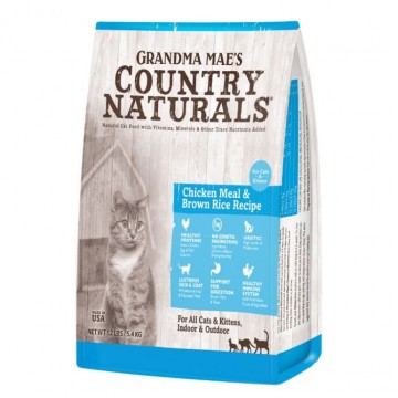 Country Naturals尿道健康 鯡魚+雞肉 全貓配方貓糧（3LB)
